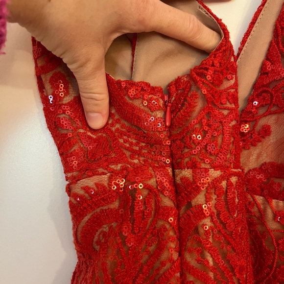 Free People Night Shimmer Mini Dress - Picture 5 of 5